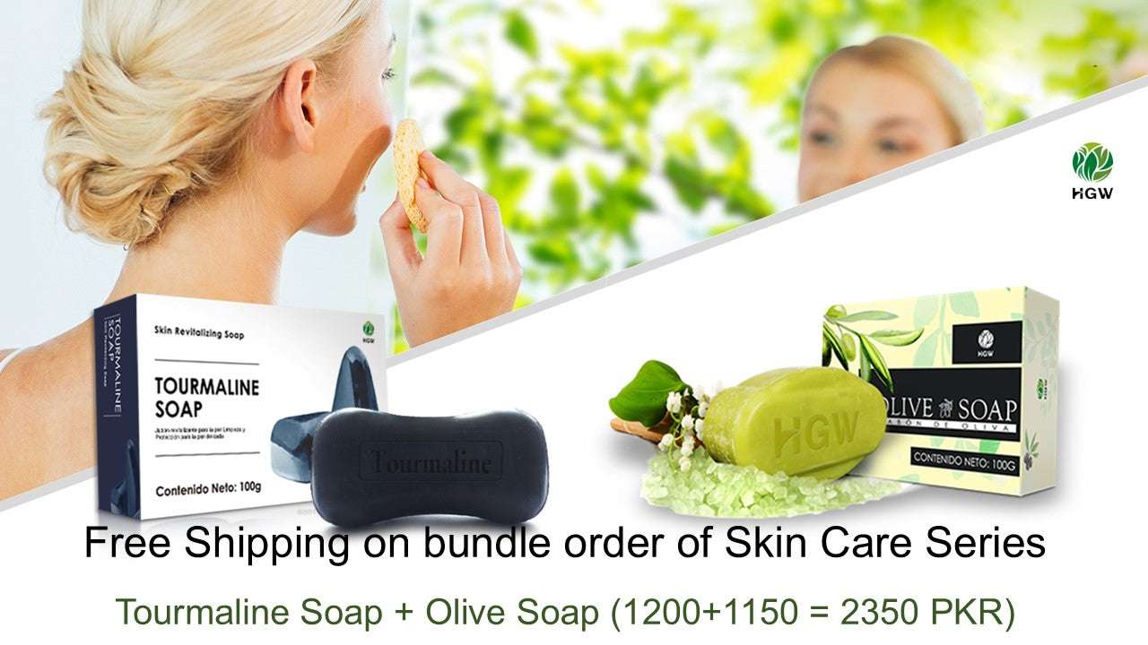 Green World Tourmaline Soap – Mineral-Rich Cleansing & Skin Care