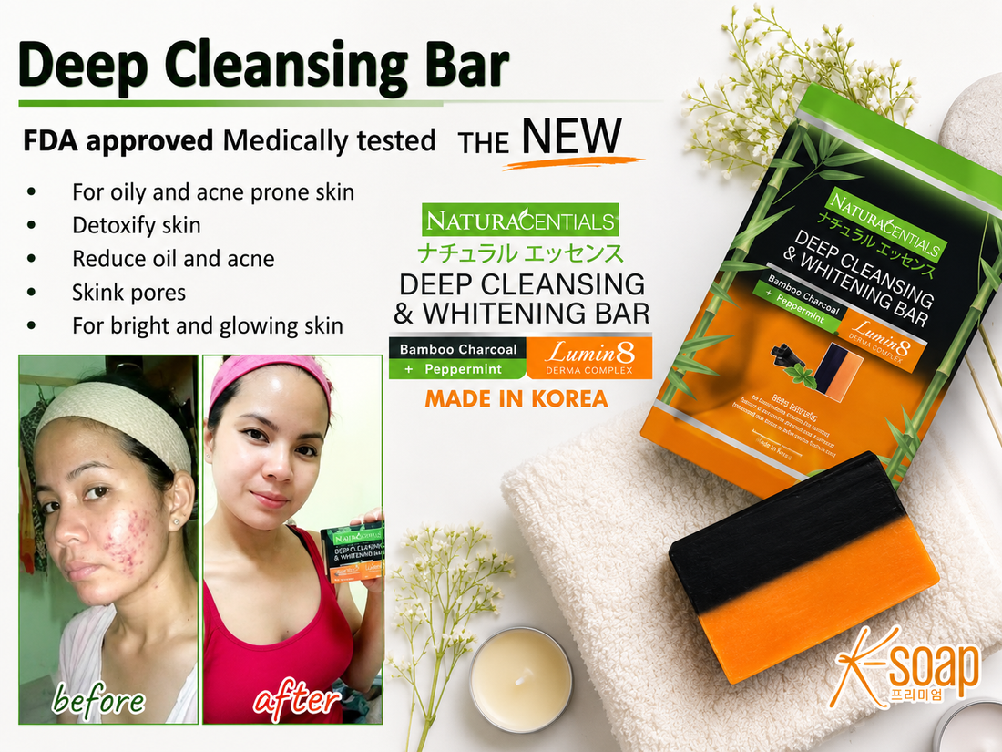 7 Benefits of NaturaCentials Deep Cleansing & Whitening Bar for Fresh, Healthy-Looking Skin