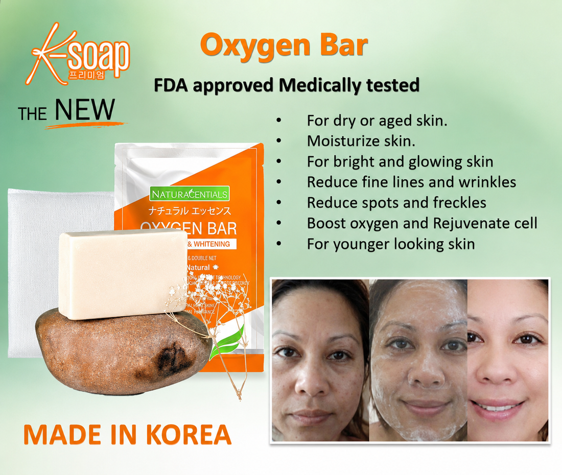 7 Benefits of K-SOAP Korean Anti-Aging Oxygen Soap for Healthy, Youthful-Looking Skin