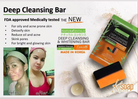 NaturaCentials Deep Cleansing &amp; Whitening Bar