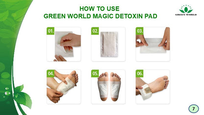 Green World Magic Detoxin Pad – Refresh &amp; Revitalize