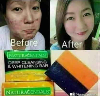 NaturaCentials Deep Cleansing &amp; Whitening Bar