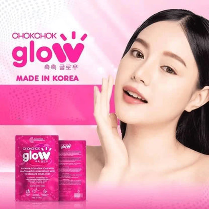 ChokChok Glow – Korean Collagen Soap with Niacinamide, Hyaluronic Acid & Vitamin C