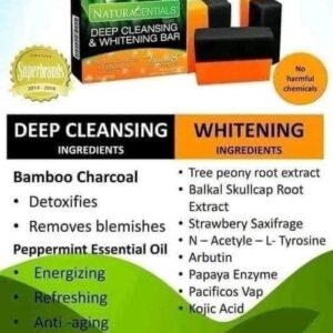 NaturaCentials Deep Cleansing &amp; Whitening Bar